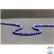 Perles en lapis lazuli d'Afghanistan - Rondes/4mm - Grade AB