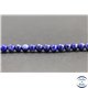 Perles en lapis lazuli d'Afghanistan - Rondes/4mm - Grade AB
