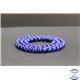 Perles en lapis lazuli d'Afghanistan - Rondes/6mm - Grade AB