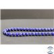 Perles en lapis lazuli d'Afghanistan - Rondes/6mm - Grade AB