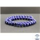 Perles en lapis lazuli d'Afghanistan - Rondes/8mm - Grade AB