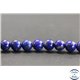 Perles en lapis lazuli d'Afghanistan - Rondes/8mm - Grade AB