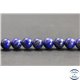 Perles en lapis lazuli d'Afghanistan - Rondes/8mm - Grade AB