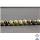 Perles en chrysocolle du Pérou - Rondes/8mm - Grade B