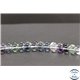 Perles en fluorite de Russie - Rondes/8mm - Grade AA