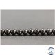 Perles en shungite de Russie - Rondes/6mm - Grade A