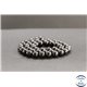 Perles en shungite de Russie - Rondes/8mm - Grade A