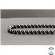 Perles en shungite de Russie - Rondes/8mm - Grade A