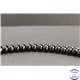 Perles en shungite de Russie - Rondes/8mm - Grade A