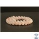 Perles en calcite rose du Mexique - Rondes/8mm - Grade A