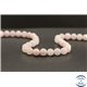 Perles en calcite rose du Mexique - Rondes/8mm - Grade A