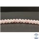 Perles en calcite rose du Mexique - Rondes/8mm - Grade A