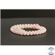 Perles en calcite rose du Mexique - Rondes/6mm - Grade A