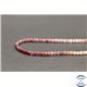 Perles en rubis de Birmanie - Rondes/3mm - Grade AB