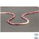 Perles en rubis de Birmanie - Rondes/3mm - Grade AB