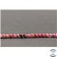 Perles en rubis de Birmanie - Rondes/3mm - Grade AB