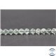 Perles en fluorite verte de Russie - Rondes/6mm - Grade AB+