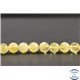 Perles en calcite jaune du Mexique - Rondes/8mm - Grade A