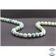 Perles en turquoise du Pérou - Rondes/8mm - Grade AB