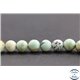 Perles en turquoise du Pérou - Rondes/8mm - Grade AB