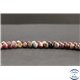 Perles en tourmaline pourpre de Madagascar - Rondes/6mm - Grade AB
