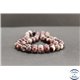 Perles en tourmaline pourpre de Madagascar - Rondes/8mm - Grade AB