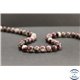 Perles en tourmaline pourpre de Madagascar - Rondes/8mm - Grade AB