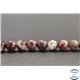 Perles en tourmaline pourpre de Madagascar - Rondes/8mm - Grade AB