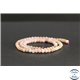 Perles en opale rose d'Afrique - Rondes/4mm - Grade AB+