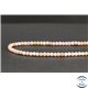 Perles en opale rose d'Afrique - Rondes/4mm - Grade AB+