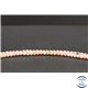 Perles en opale rose d'Afrique - Rondes/4mm - Grade AB+