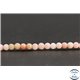 Perles en opale rose d'Afrique - Rondes/4mm - Grade AB+