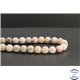 Perles en opale rose d'Afrique - Rondes/10mm - Grade AB