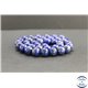 Perles en lapis lazuli d'Afghanistan - Rondes/10mm - Grade AB