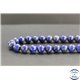 Perles en lapis lazuli d'Afghanistan - Rondes/10mm - Grade AB