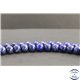 Perles en lapis lazuli d'Afghanistan - Rondes/10mm - Grade AB