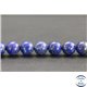 Perles en lapis lazuli d'Afghanistan - Rondes/10mm - Grade AB