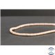 Perles en opale rose d'Afrique - Roues/4mm - Grade A