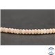 Perles en opale rose d'Afrique - Roues/4mm - Grade A