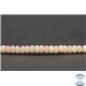 Perles en opale rose d'Afrique - Roues/4mm - Grade A