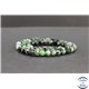 Perles facettées en anyolite de Tanzanie - Pépites/6mm - Grade AB