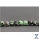 Perles facettées en anyolite de Tanzanie - Pépites/6mm - Grade AB
