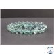 Perles en fluorite bleue de Russie - Rondes/10mm - Grade A