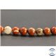 Perles en jaspe rouge d'Australie - Rondes/10mm - Grade AB