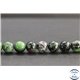 Perles en anyolite de Tanzanie - Rondes/10mm - Grade AB