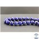 Perles en lapis lazuli d'Afghanistan - Rondes/12mm - Grade AB