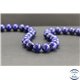 Perles en lapis lazuli d'Afghanistan - Rondes/12mm - Grade AB