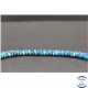 Perles facettées en apatite de Madagascar - Roues/4mm