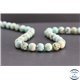 Perles en turquoise du Pérou - Rondes/10mm - Grade AB