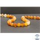 Perles facettées en cornaline de Madagascar - Rondes/10mm - Grade AB